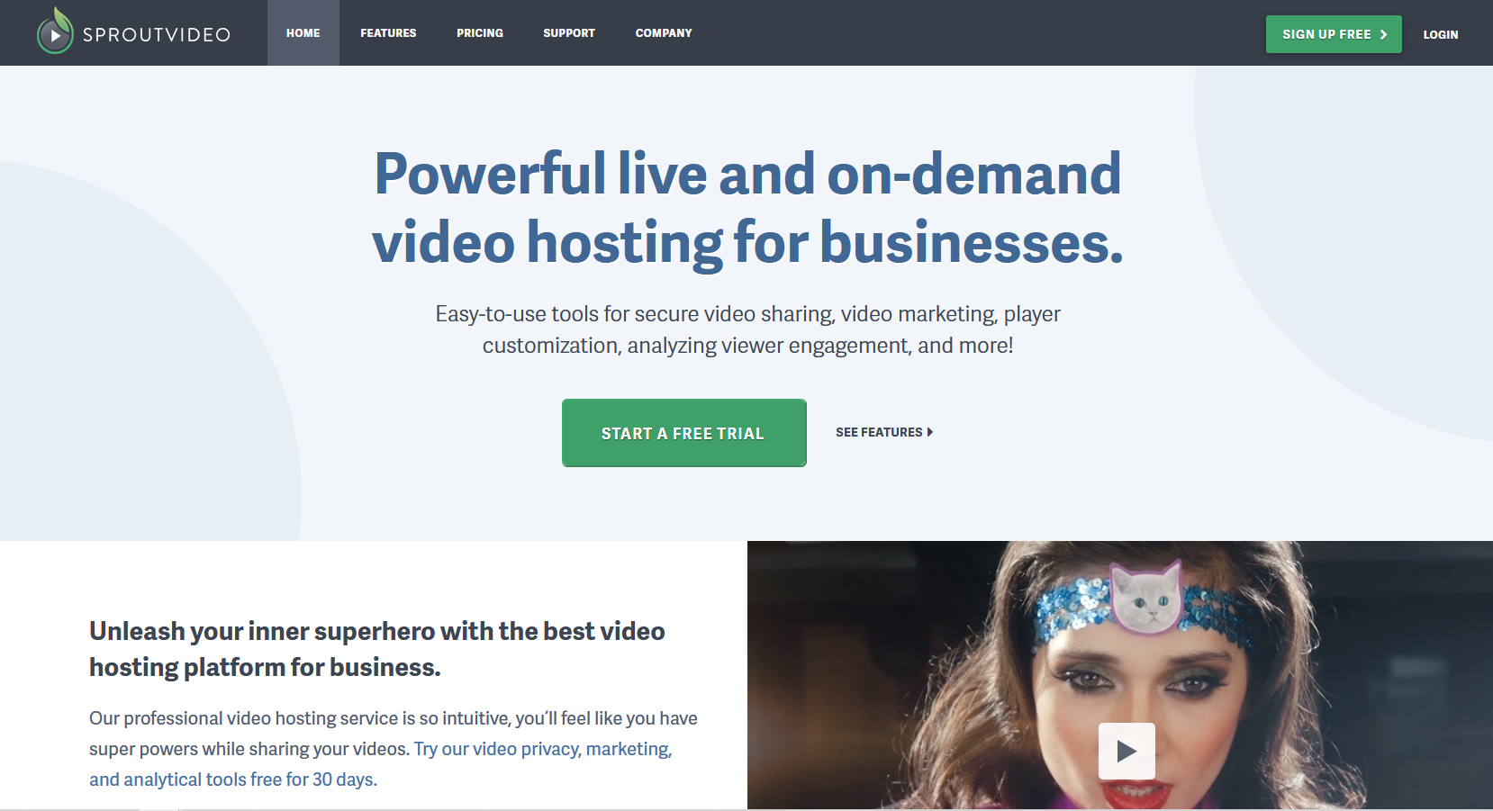 sproutvideo video page